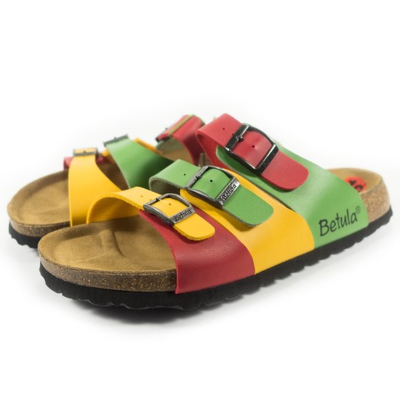 three strap birkenstocks